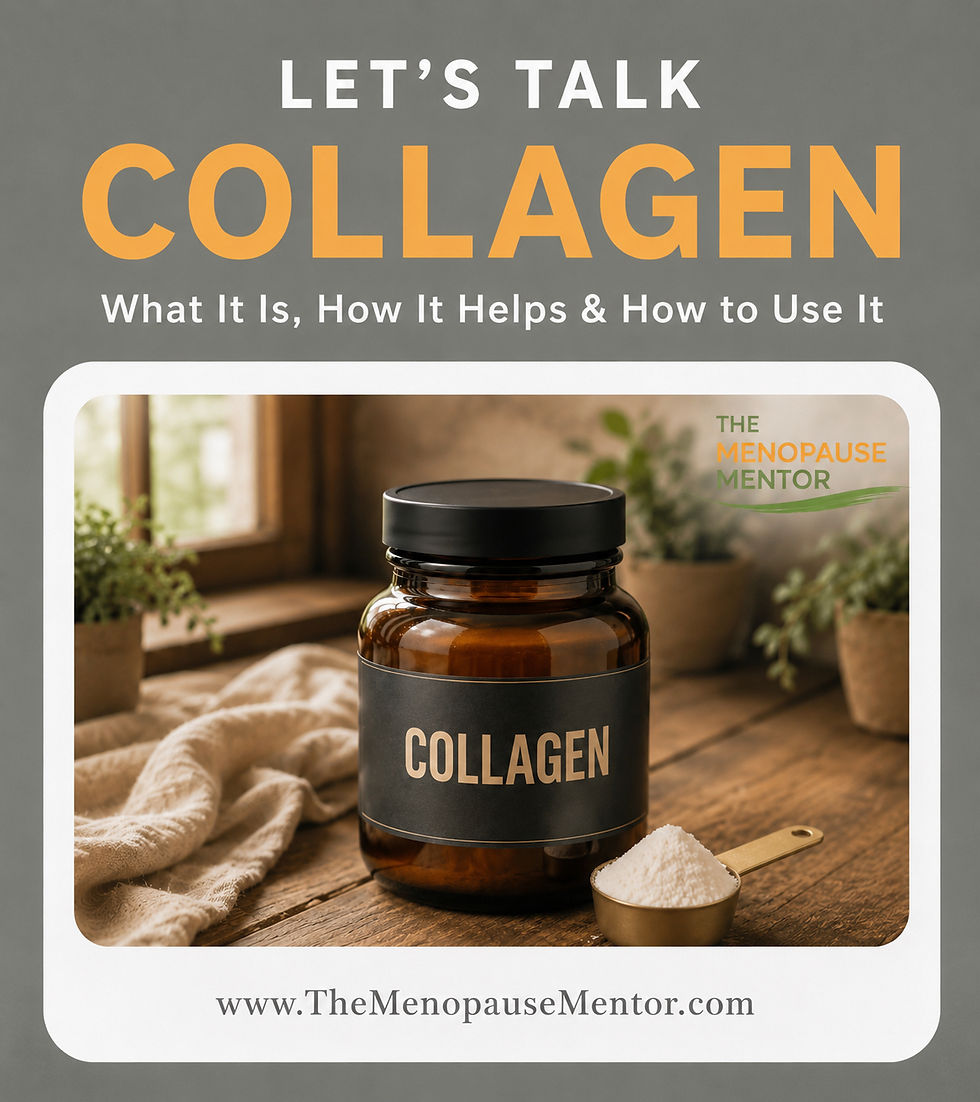 Let’s talk supplements