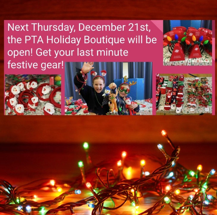 PTA Holiday Boutique