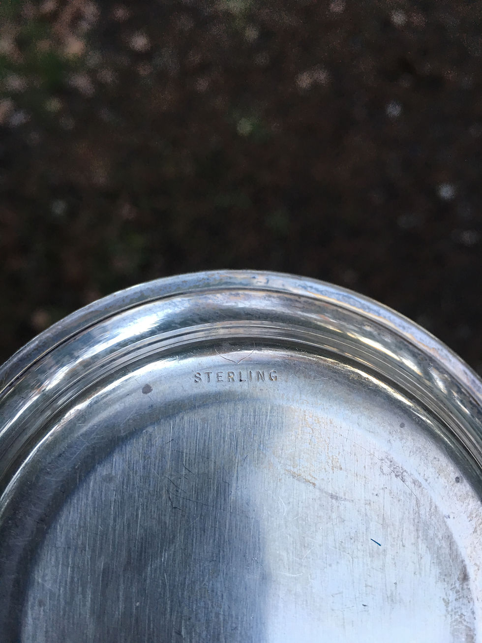 Thumbnail: Sterling silver nut tray