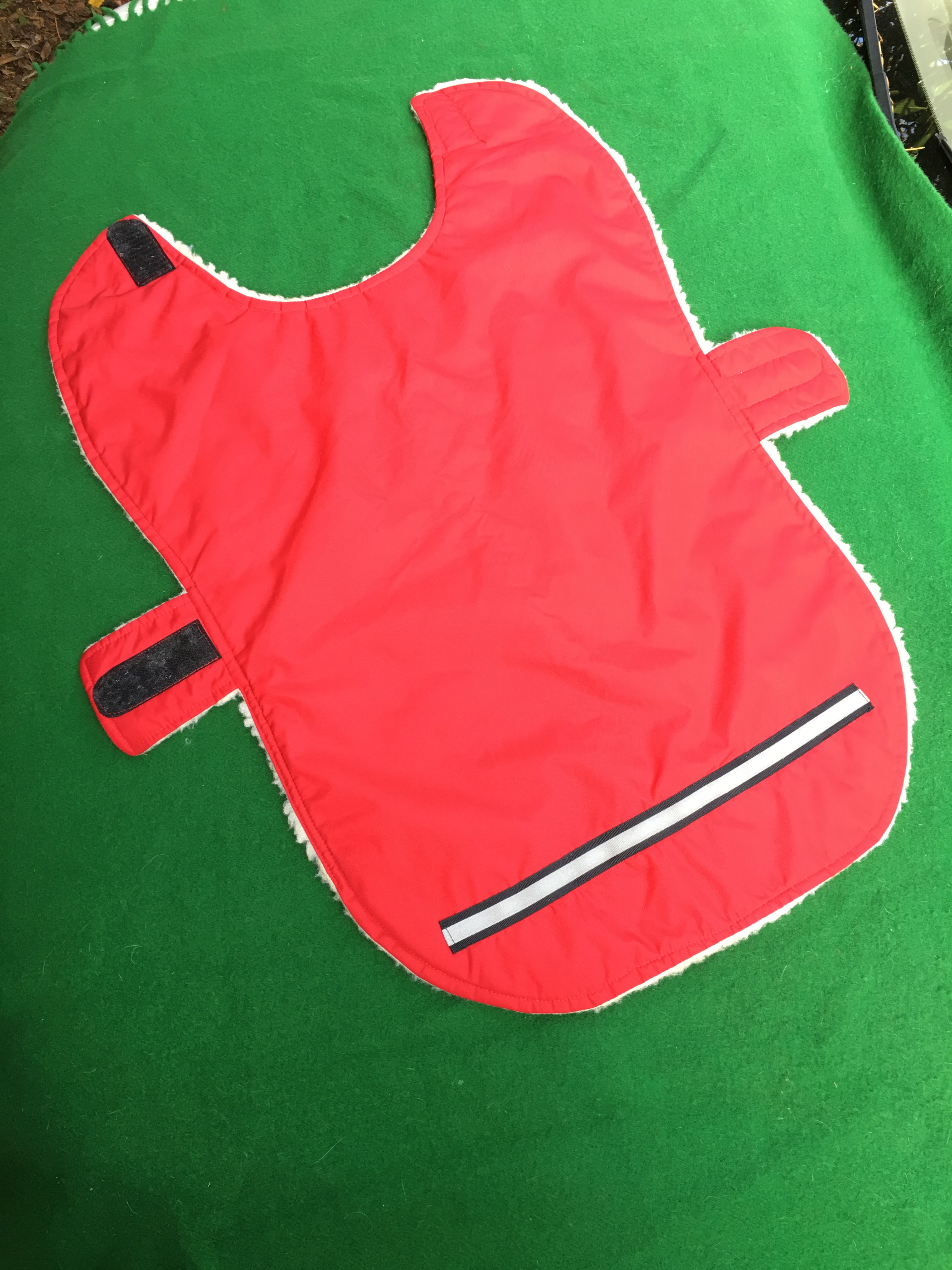 UNUSED Winter dog coat with reflective strip