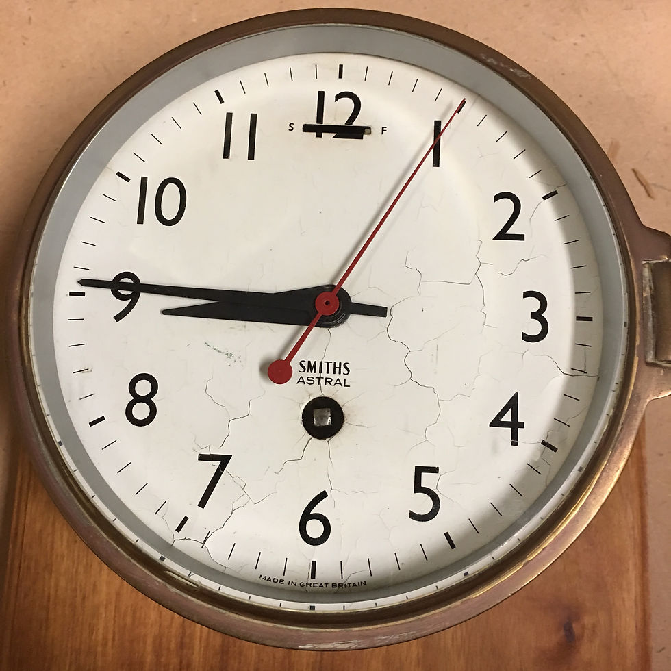 Thumbnail: Vintage Smiths Astral maritime clock