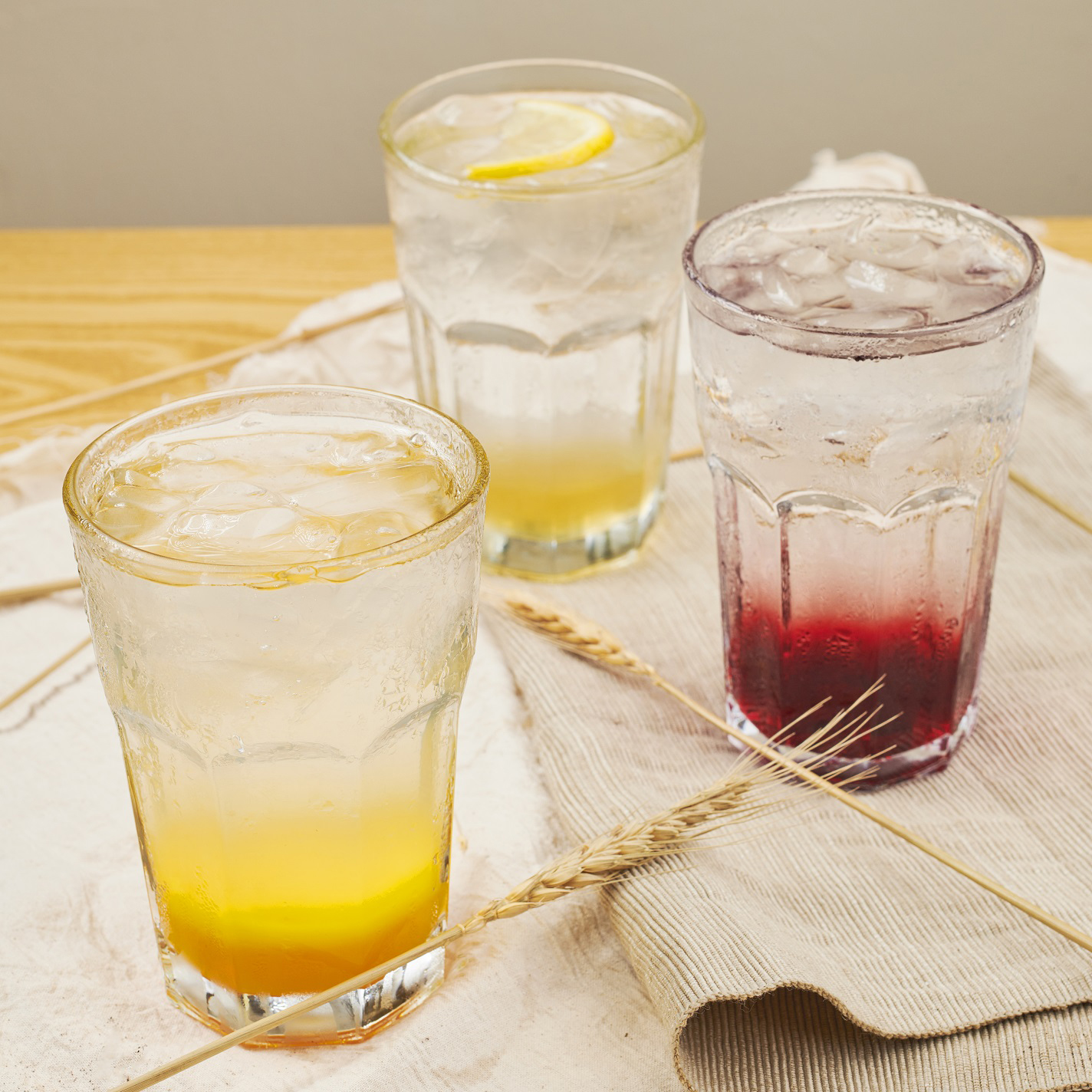 Arranged Food and Objects