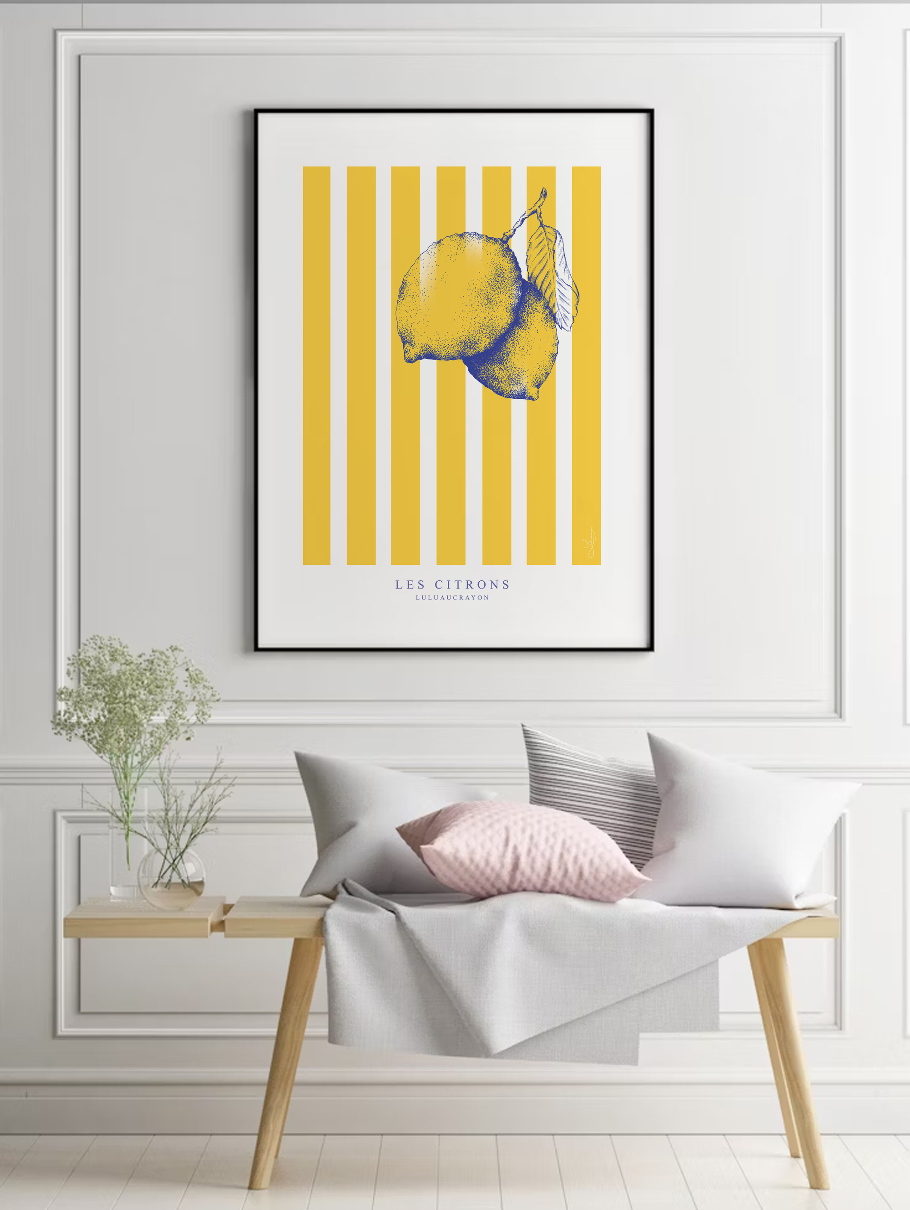 Affiche Les Citrons