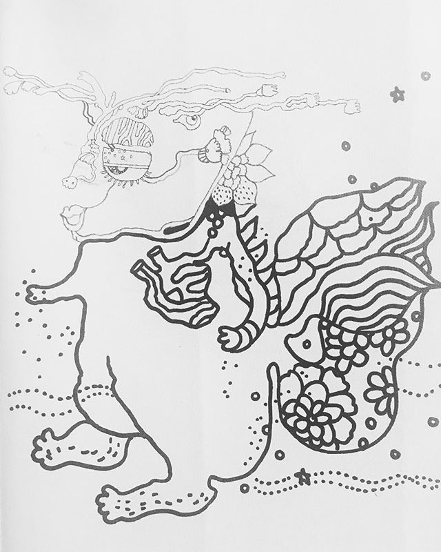 These beings #illustration #scribbleart