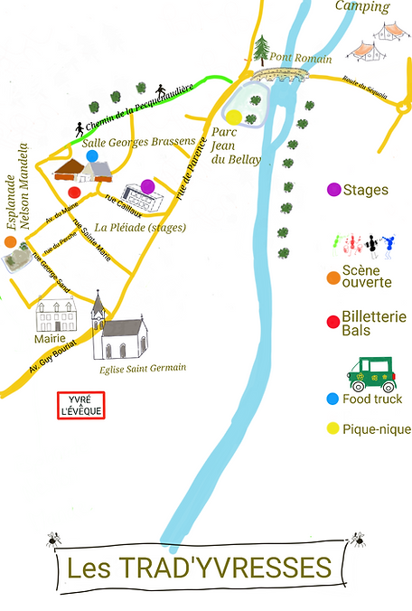 Plan Ville Yvré 