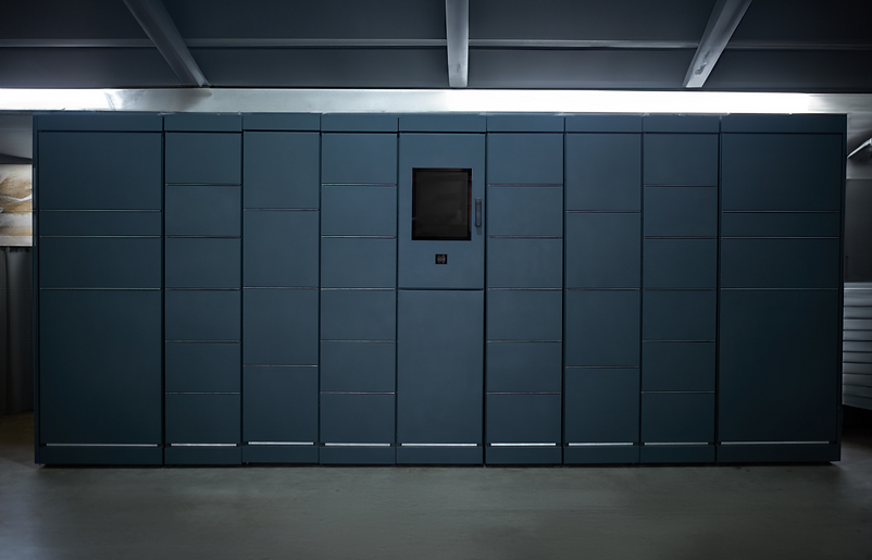 parcel station for flexible collection