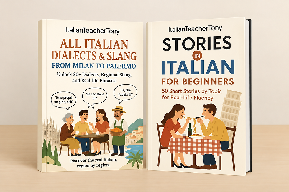 Essential Books To Learn Italian for Beginners + all Italian Dialects Explained