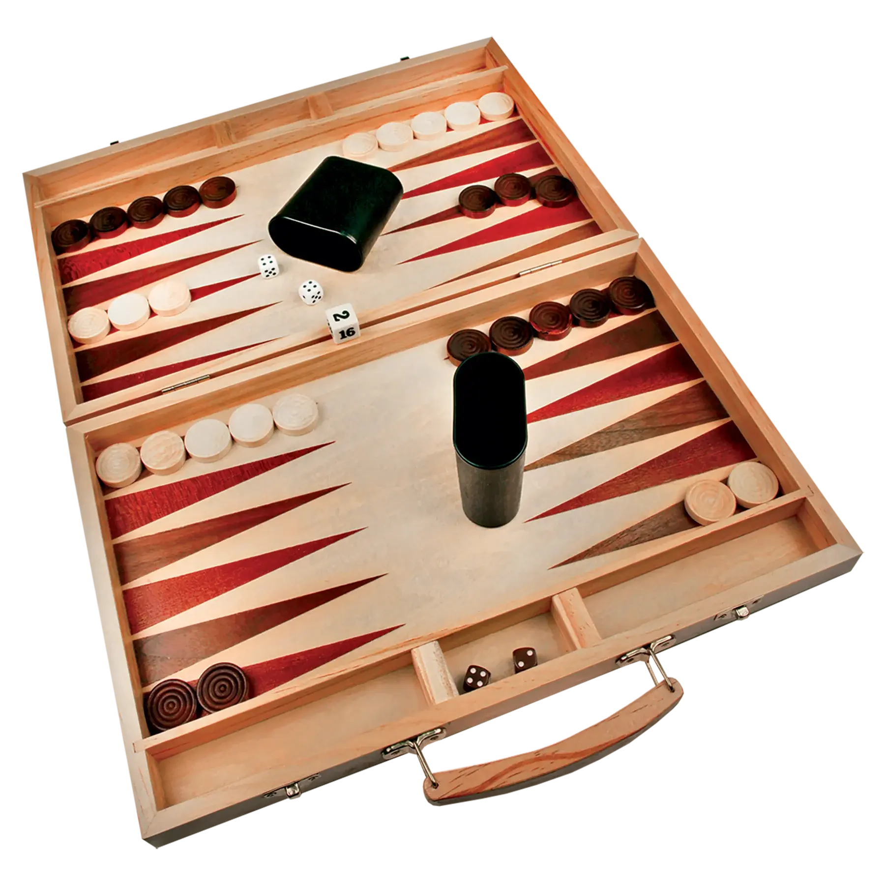 SKU: BKG01 - 15" x 9 1/2" Backgammon Game