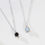 Thumbnail: Moonlight Stone / Obsidian Pearl Necklace