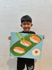 Holiday art class