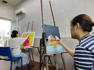 Oil painting class for adults