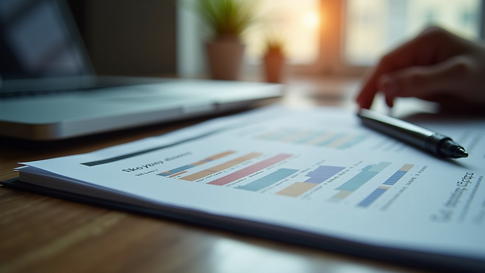 Eye-level view of a modern news website layout