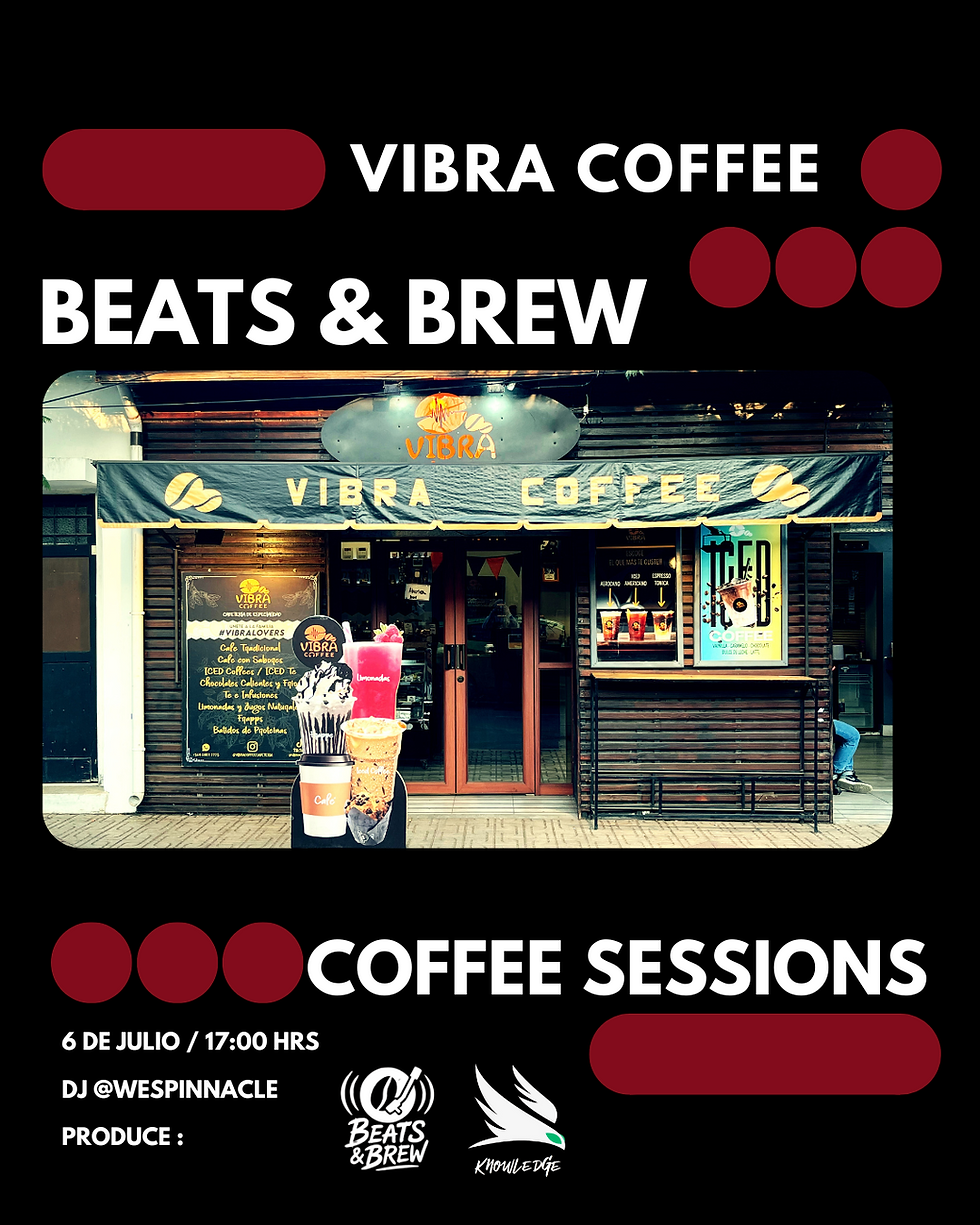 Coffee Sessions 6 de julio