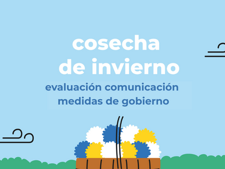 evaluación comunicación medidas de gobierno