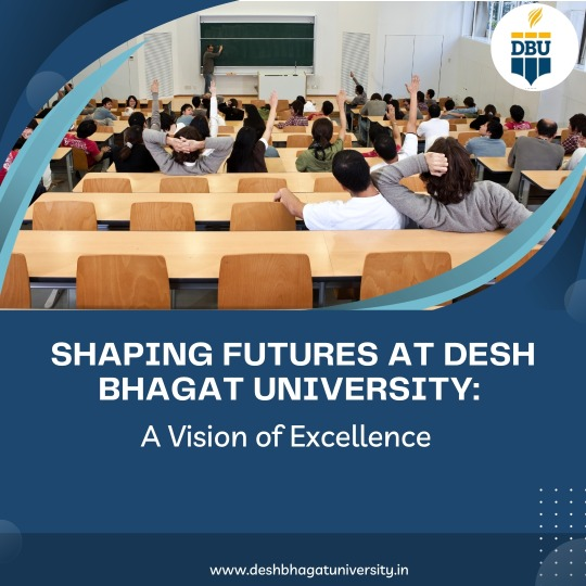 Shaping Futures at Desh Bhagat University: A Vision of Excellence