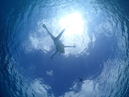 ゴリラチョップでシュノーケル