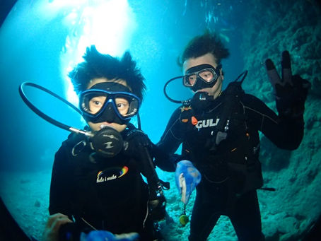 青洞体験&シュノーケル(*^▽^*)