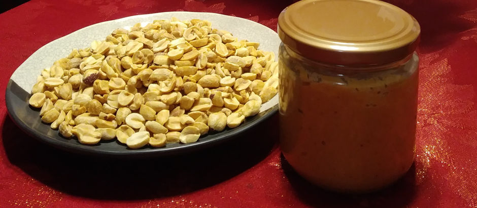 COCINA Y RECETA: CREMA DE MANÍ O CACAHUATE NATURALMENTE SALUDABLE
