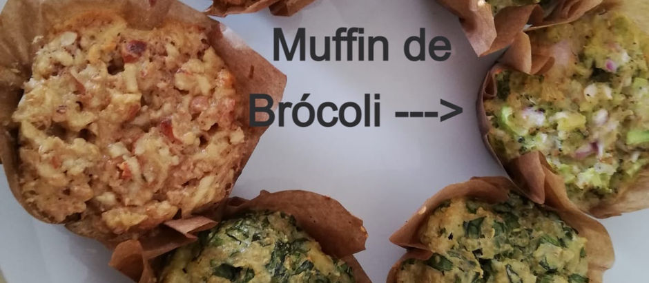 COCINA Y RECETA: MUFFIN DE BRÓCOLI Y QUINOA