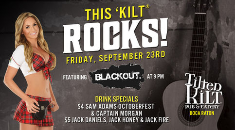 Blackout at The Tilted Kilt