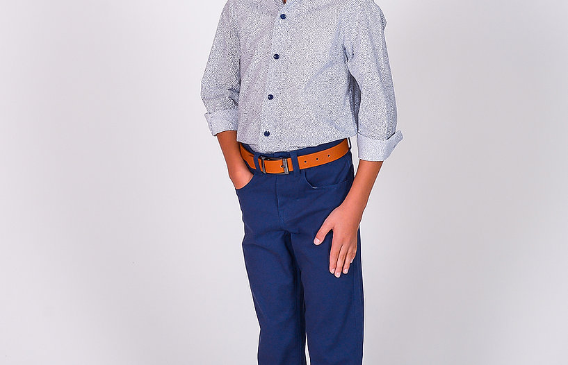 472 Chino Pant with M006 Brown Belt