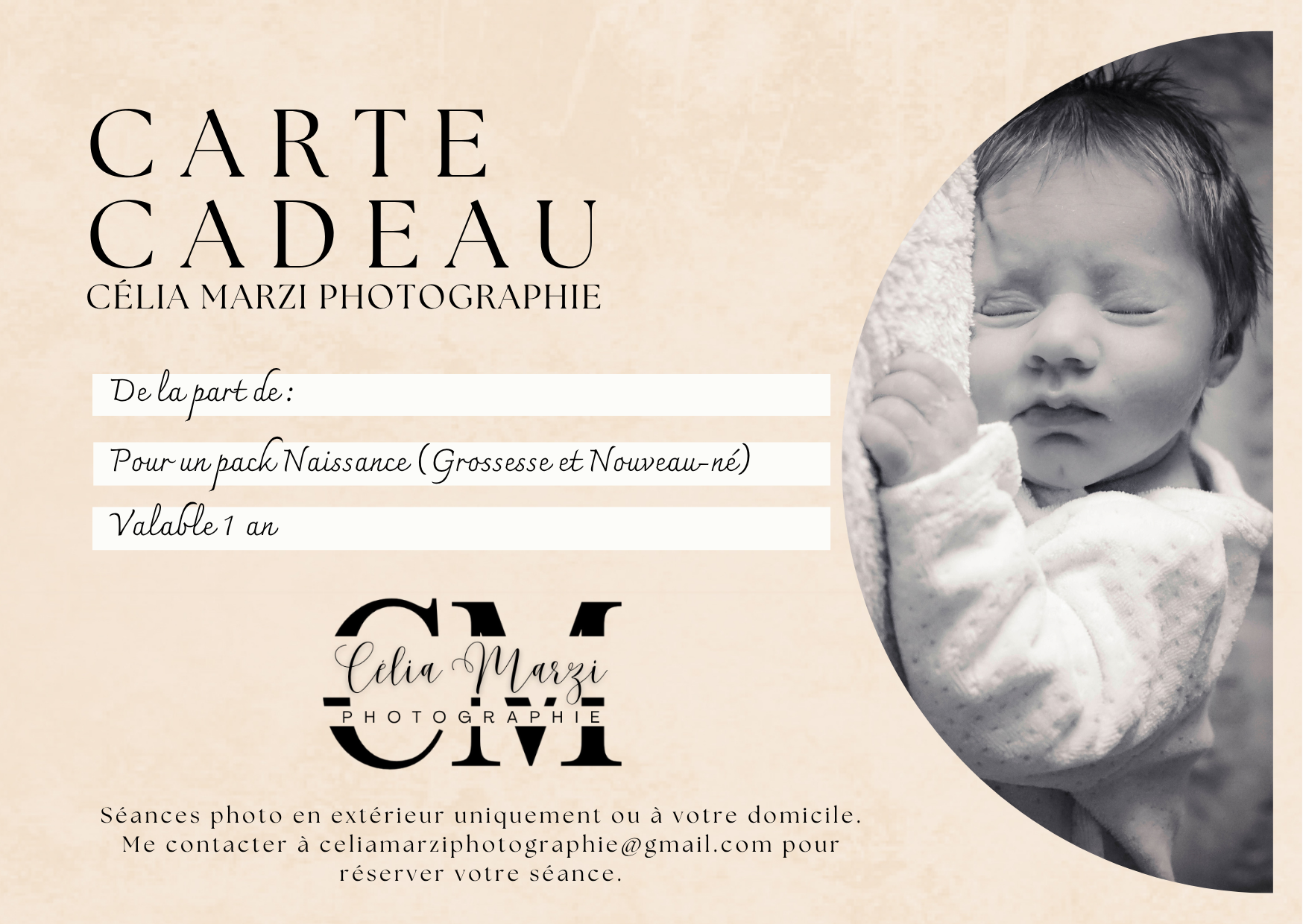 PACK NAISSANCE - MODÈLE 3