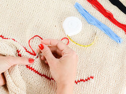 Embroidery in Progress