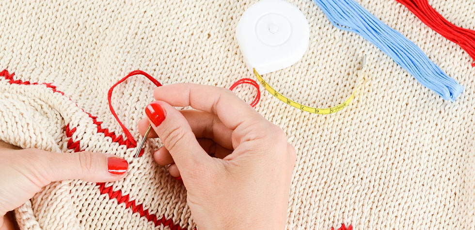 Embroidery in Progress
