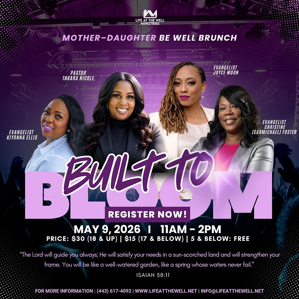 Built to Bloom: Mother–Daughter Be Well Brunch