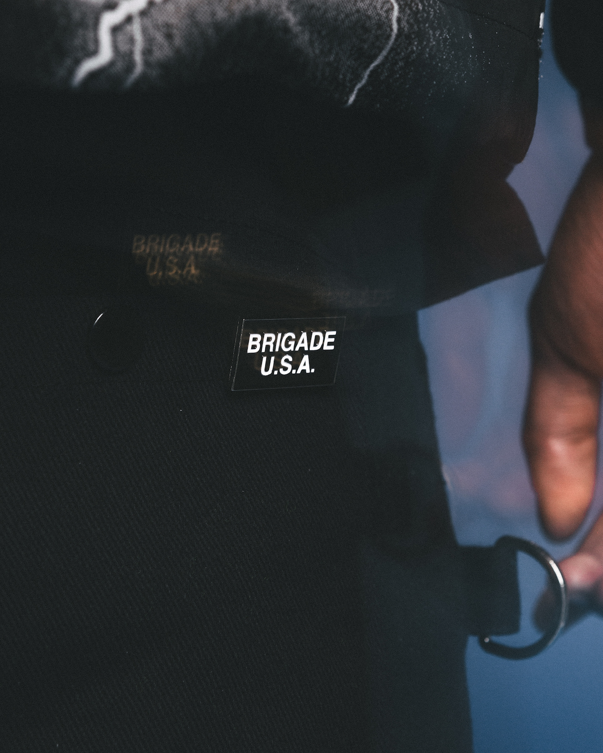 SLIM FIT BONDAGE TWILL PANTS