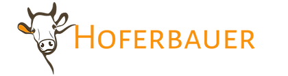Hoferbauer Logo: Braun-Orange
