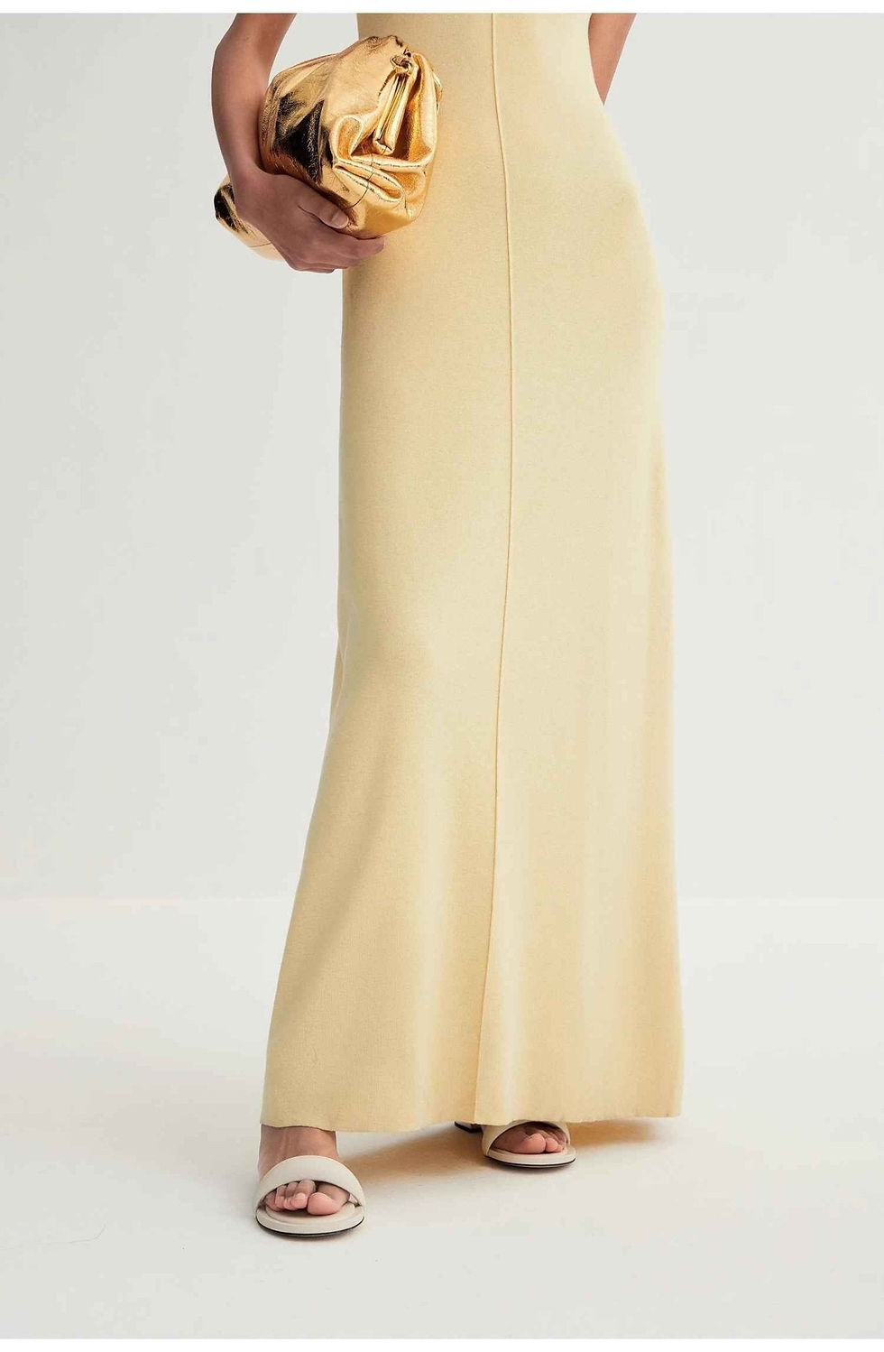 Thumbnail: Fireladyfur Women's Merino Wool Knit Dress"Island Letters"