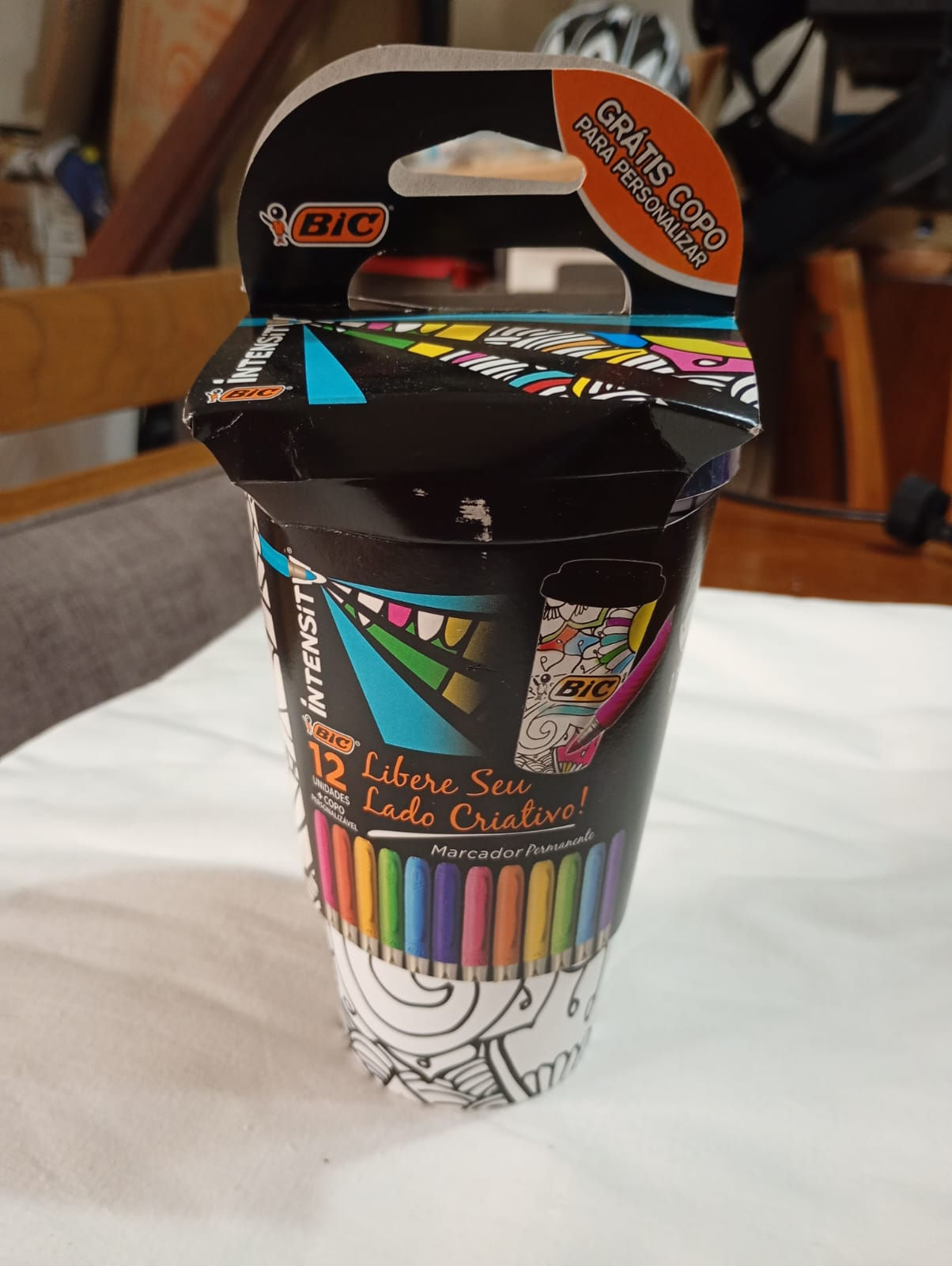Vaso Bic para Pintar con Marcadores