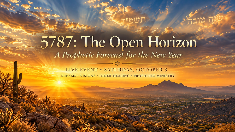 The 5787 Prophetic Forecast: Dreams, Visions & What's Ahead