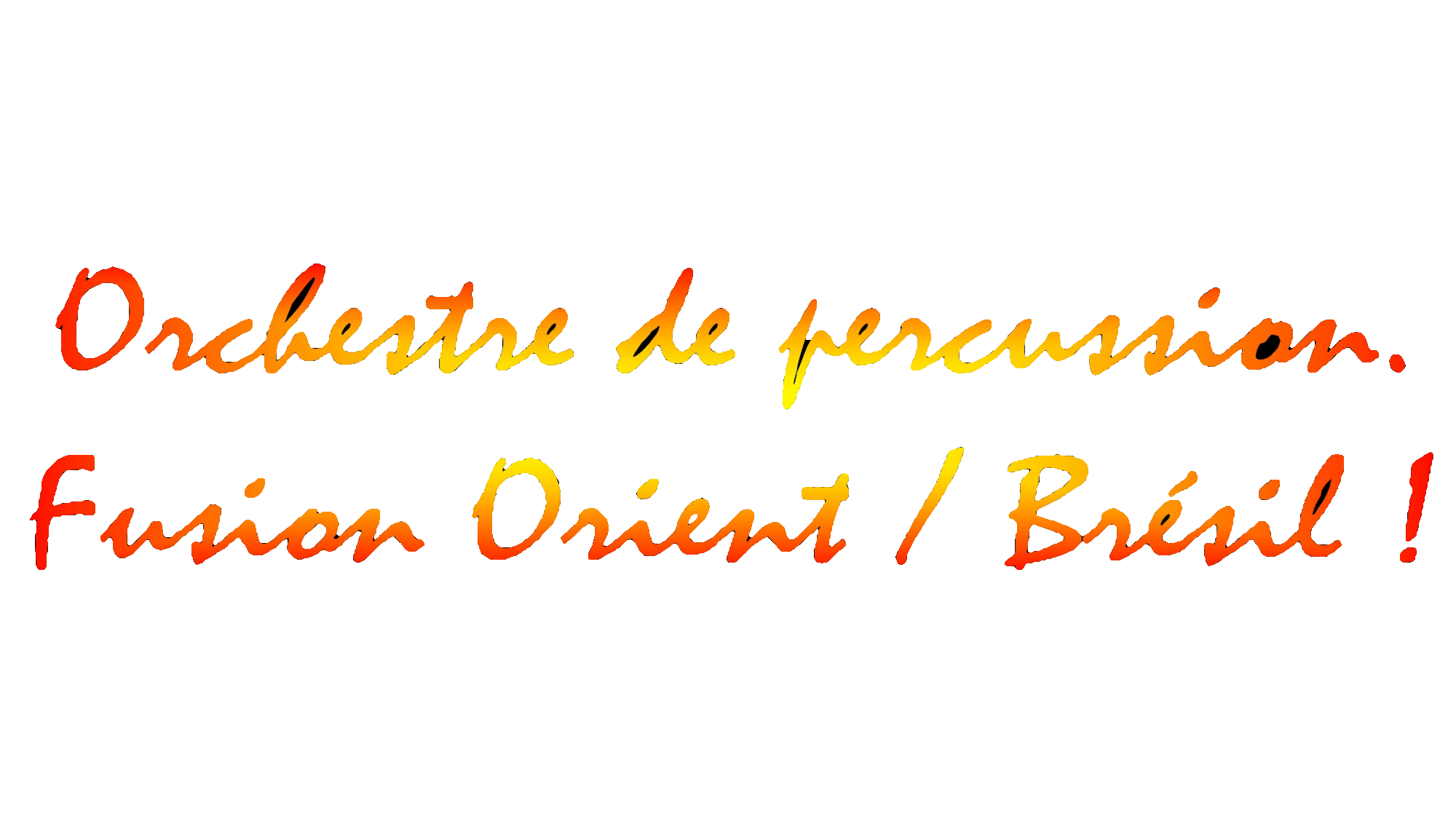 logo percussion samba baladi - fond tran