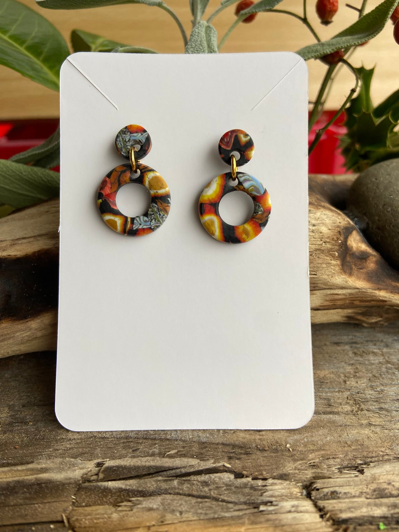 Autumn Shine Drop Earring