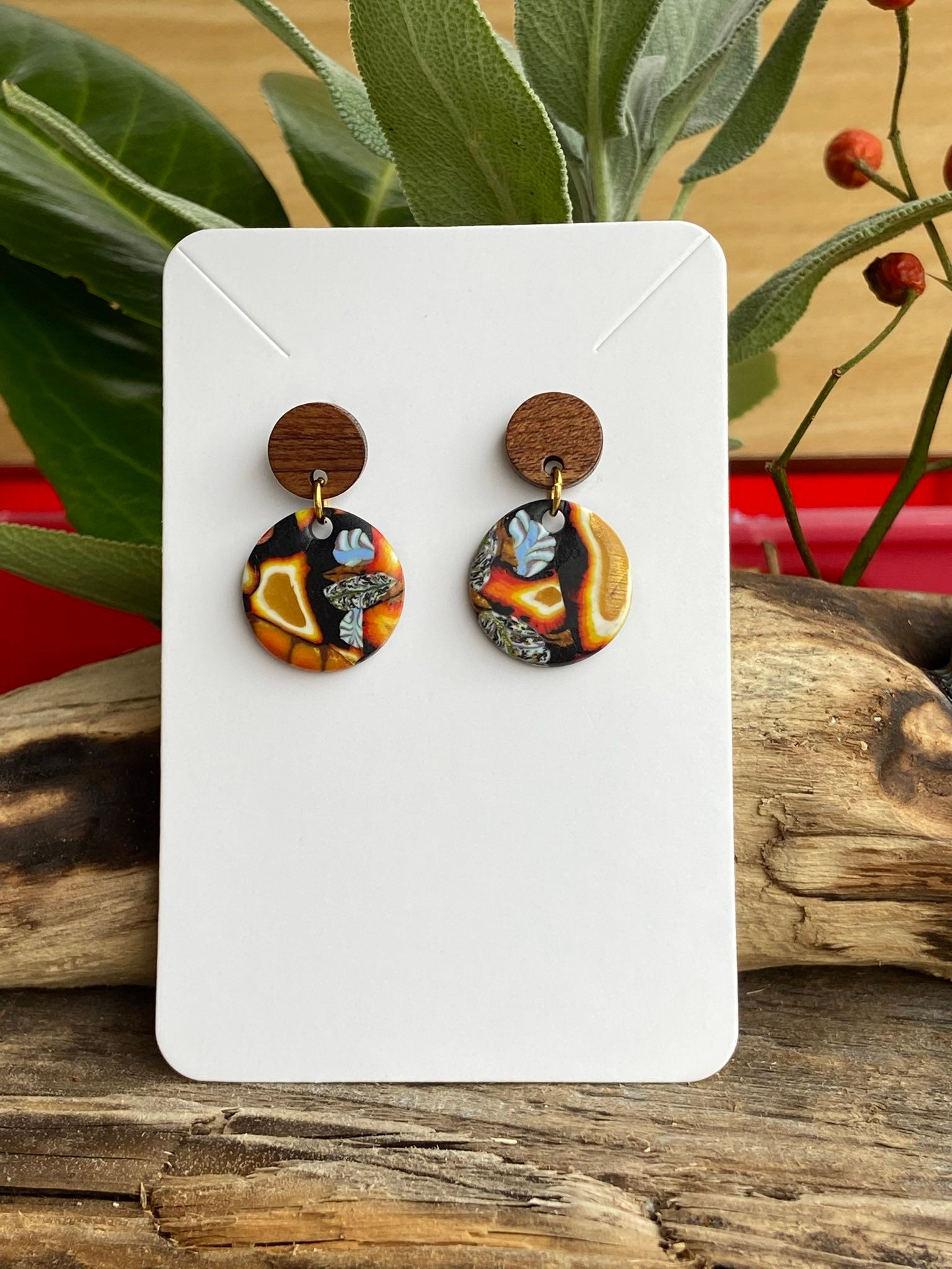 Autumn Shine Drop Earrings
