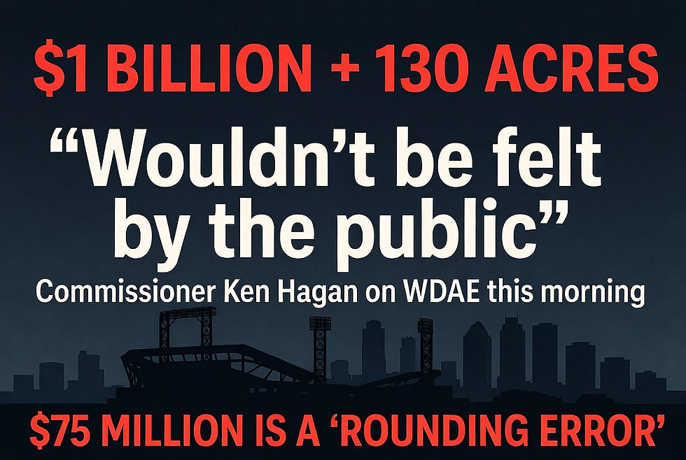 "$75 Million is a Rounding Error"-Ken Hagan