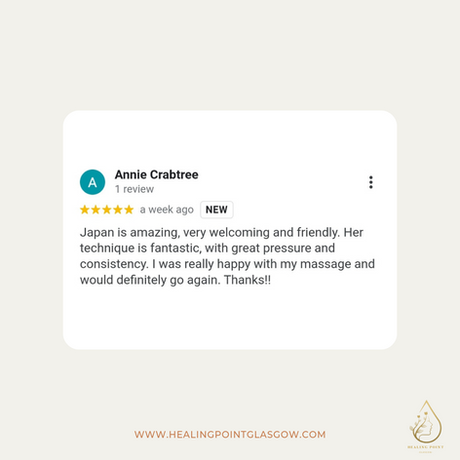 Massage reviews