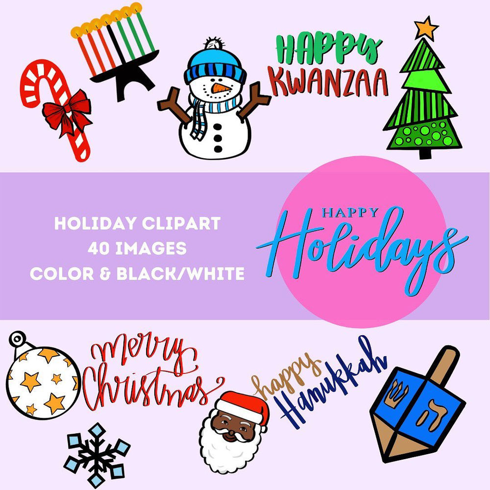 Free Printable Holiday Coloring Sheet