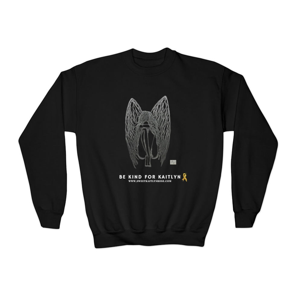 Thumbnail: Youth Crewneck Kaitlyn Angel Sweatshirt