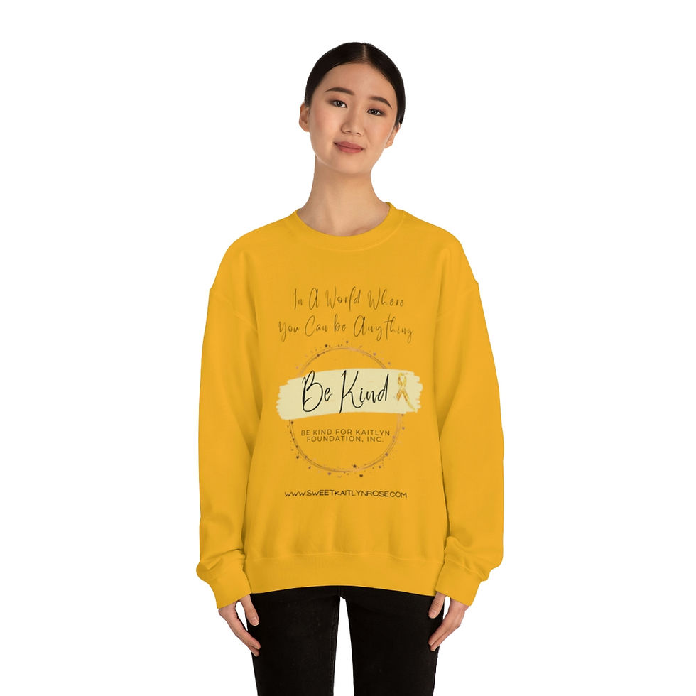 Thumbnail: Adult Unisex Heavy Blend™ Crewneck Kindness Sweatshirt