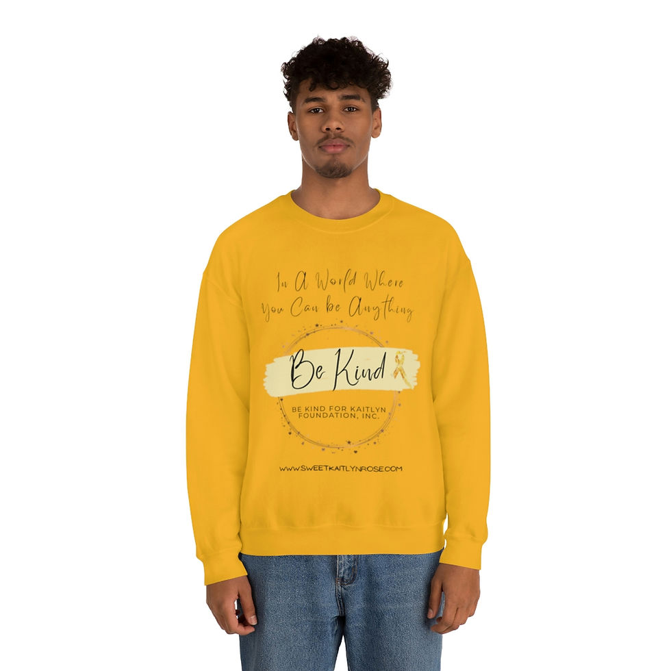 Thumbnail: Adult Unisex Heavy Blend™ Crewneck Kindness Sweatshirt