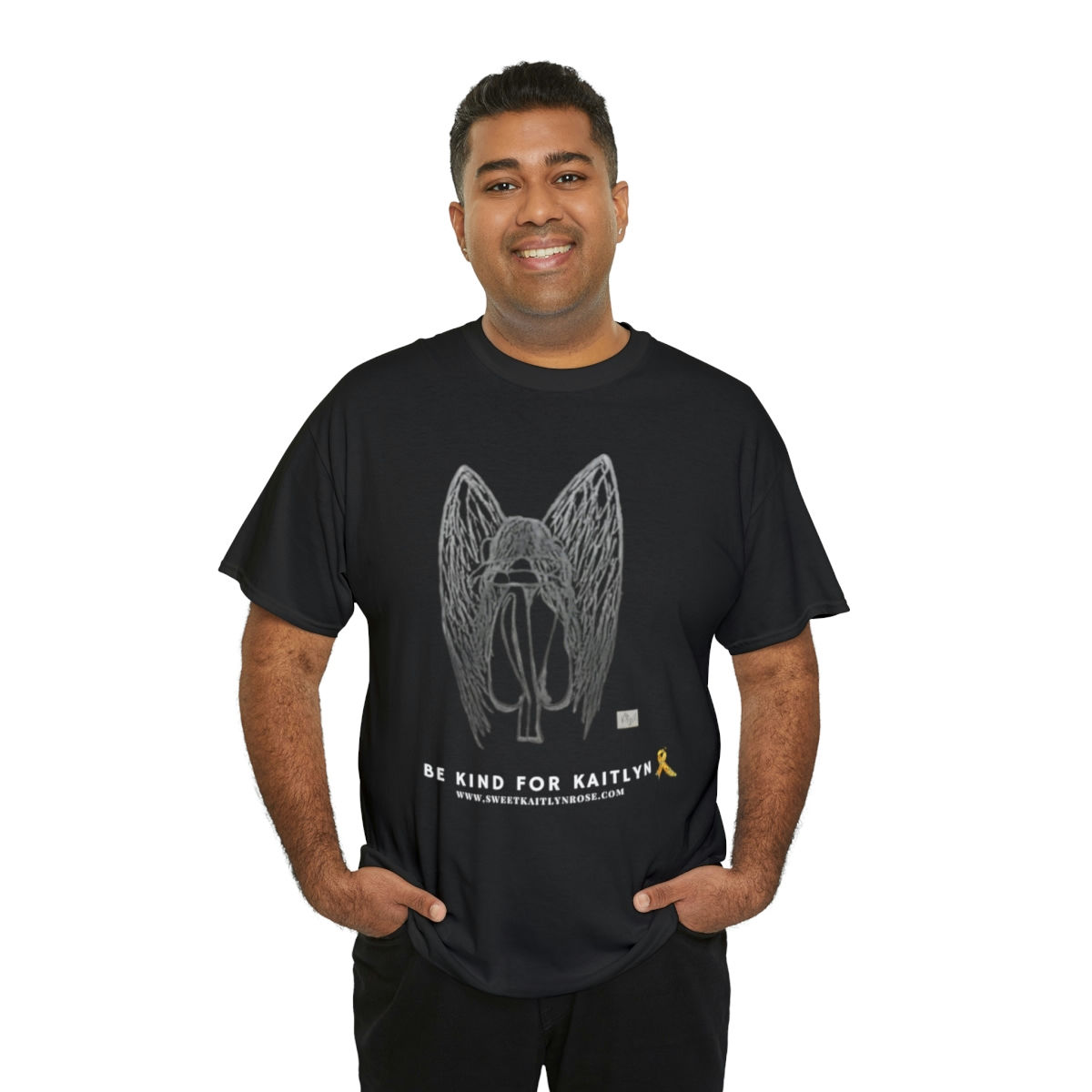 Adult Unisex Heavy Cotton Kaitlyn Angel Tee