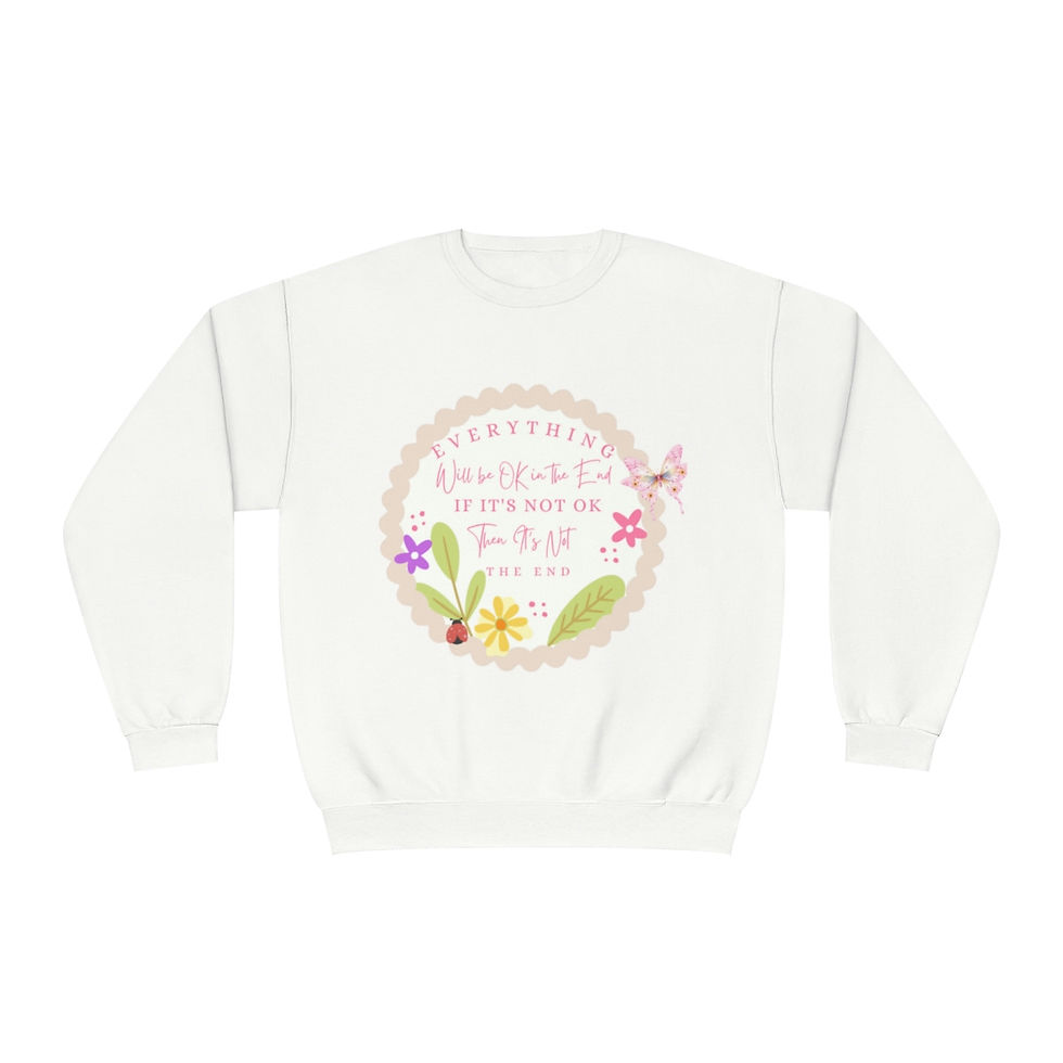 Thumbnail: Adult Ladies NuBlend® Crewneck Sweatshirt