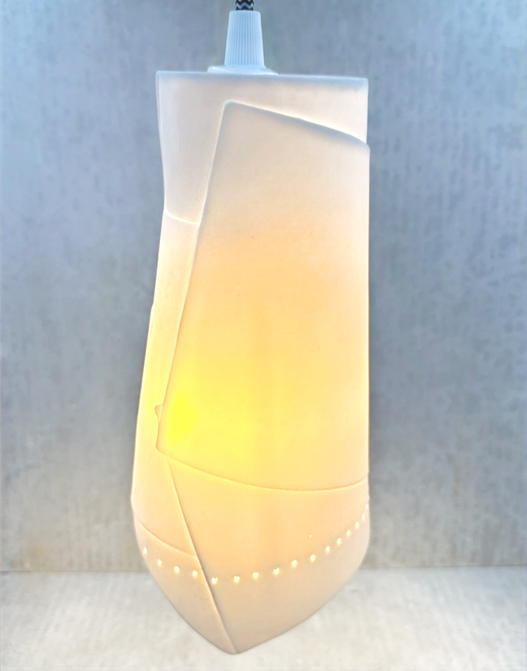 Thumbnail: HaloGlow 4 Porcelain Pendant