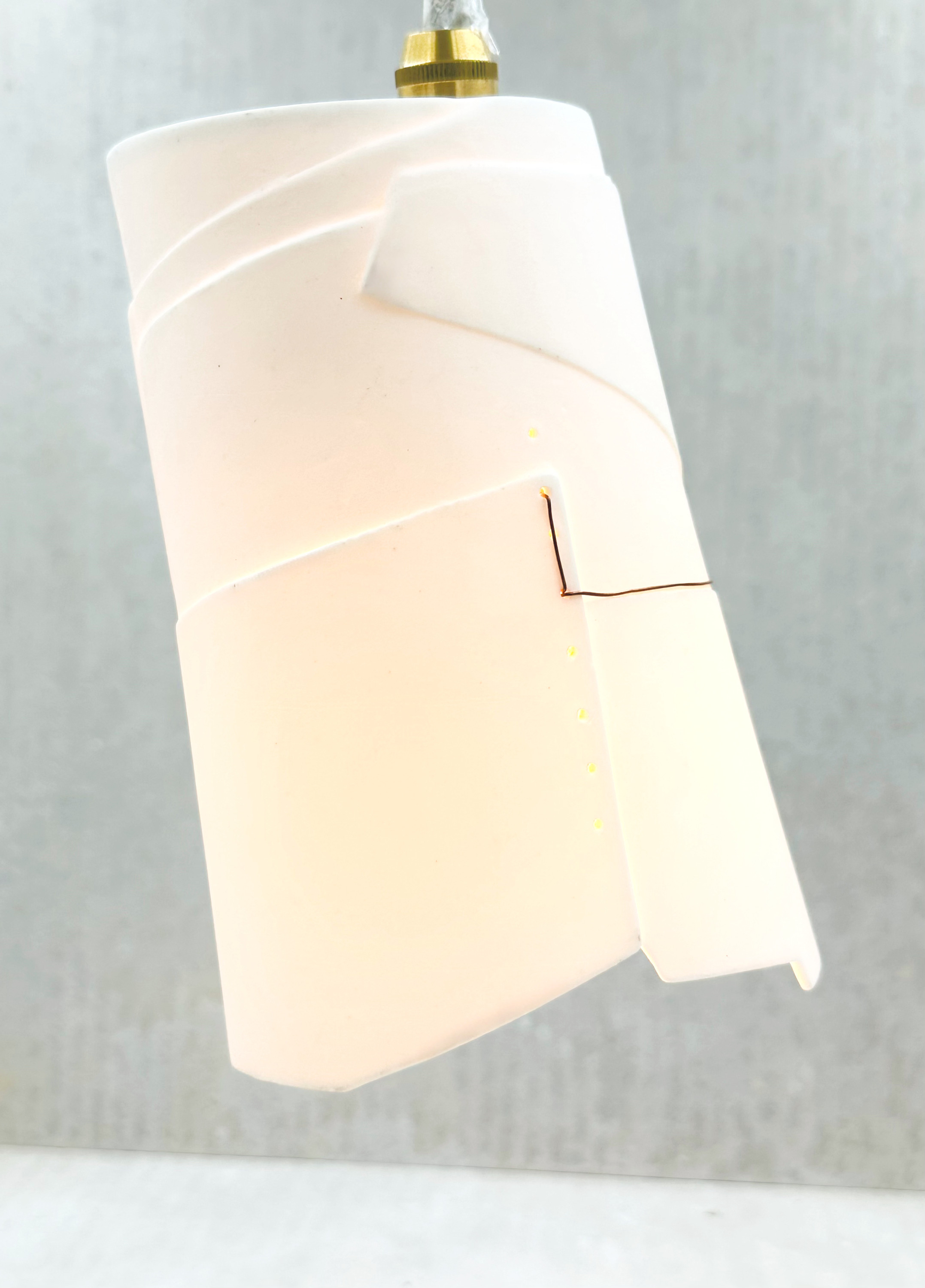 HaloGlow 12 Porcelain Pendant