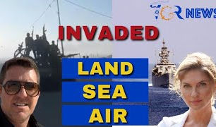 Israel-Hamas War, Invaded Land, Sea, and Air