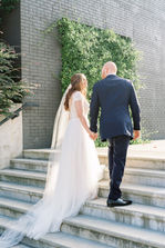 ABBA Design, north carolina wedding planner, north carolina florist, greensboro wedding planner, greensboro florist, cadillac service garage, colorful wedding, hanging flowers, farm table, lounge, tall, woodland arbor,