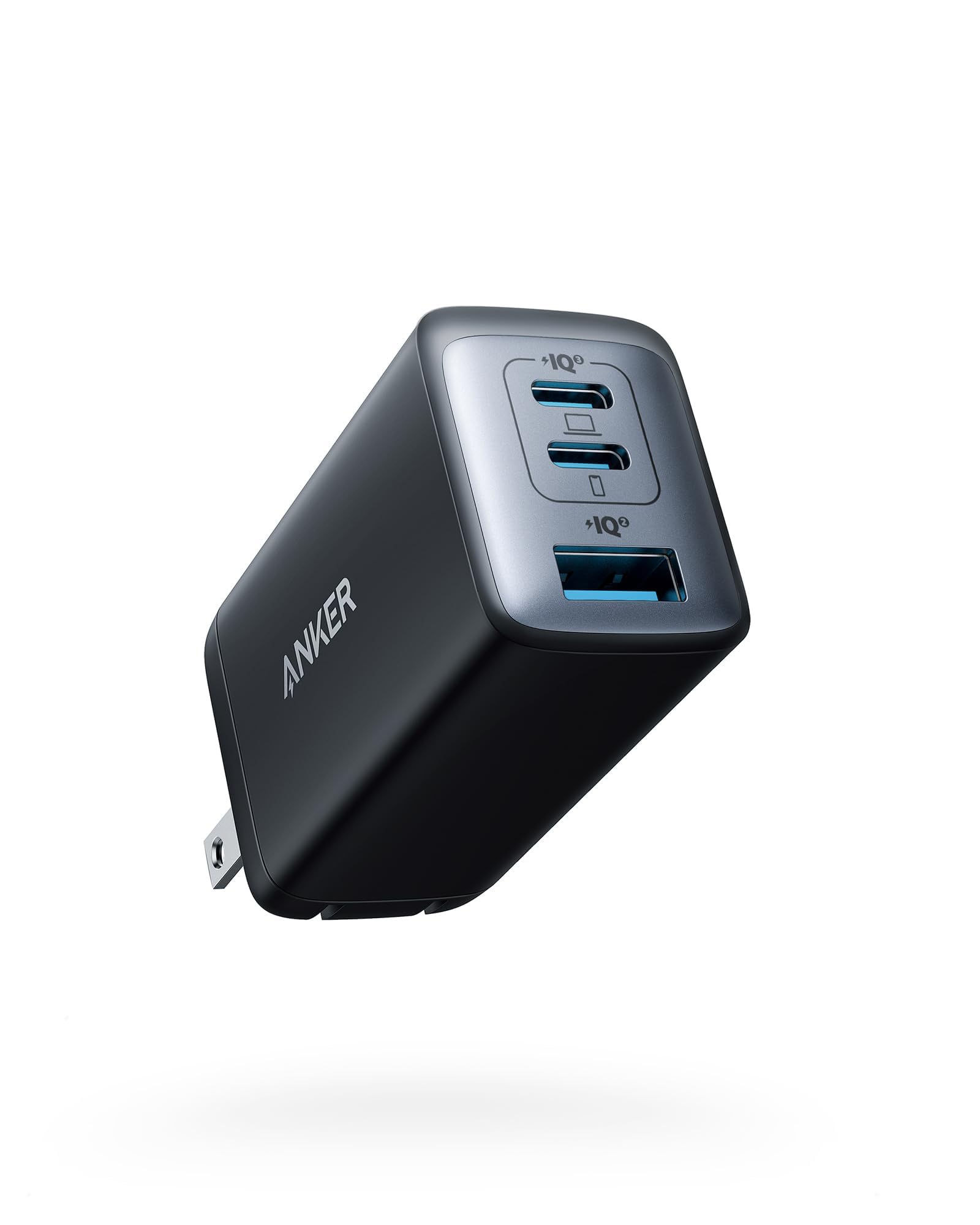 Anker Nano 65W USB C Charger, 3-Port PPS Fast Compact Charger for MacBook, iPad